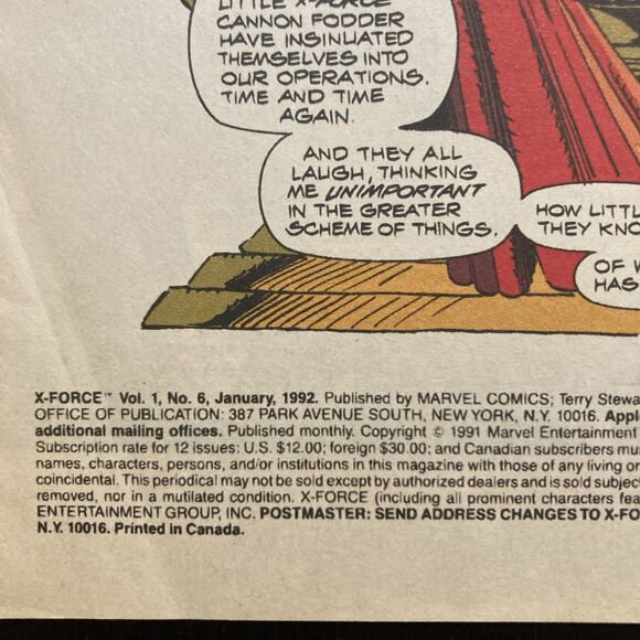 X-Force: Flashback No. -1, Annual No. 3, No. 6, 18 & 28. (Marvel Comics 1992-97) - Picture 10 of 16